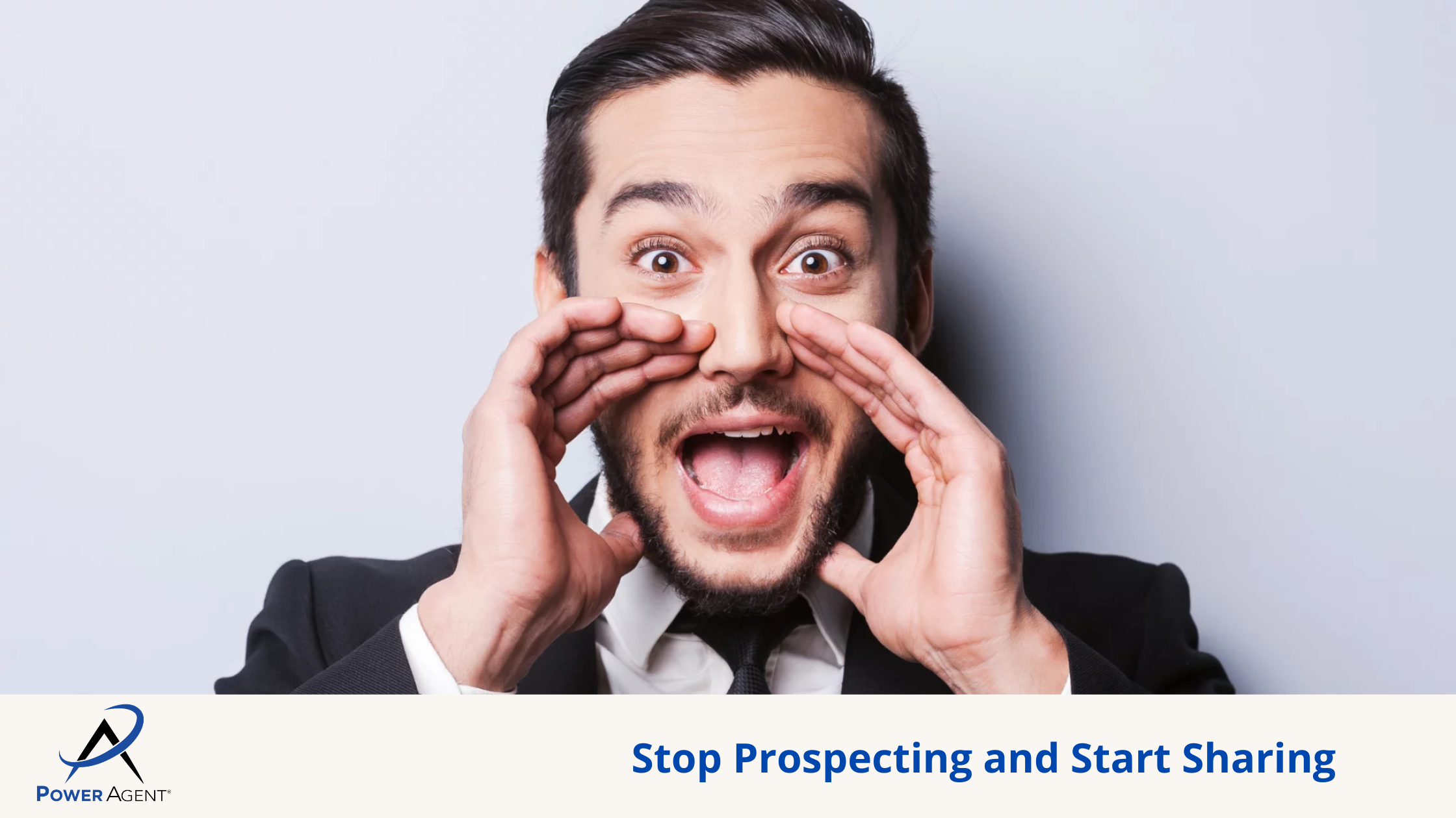 Stop Prospecting and Start Sharing