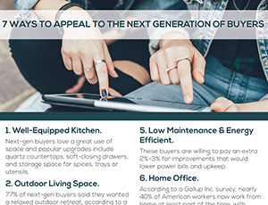 Flyer – 7 Ways to Appeal to Next Generation Buyers