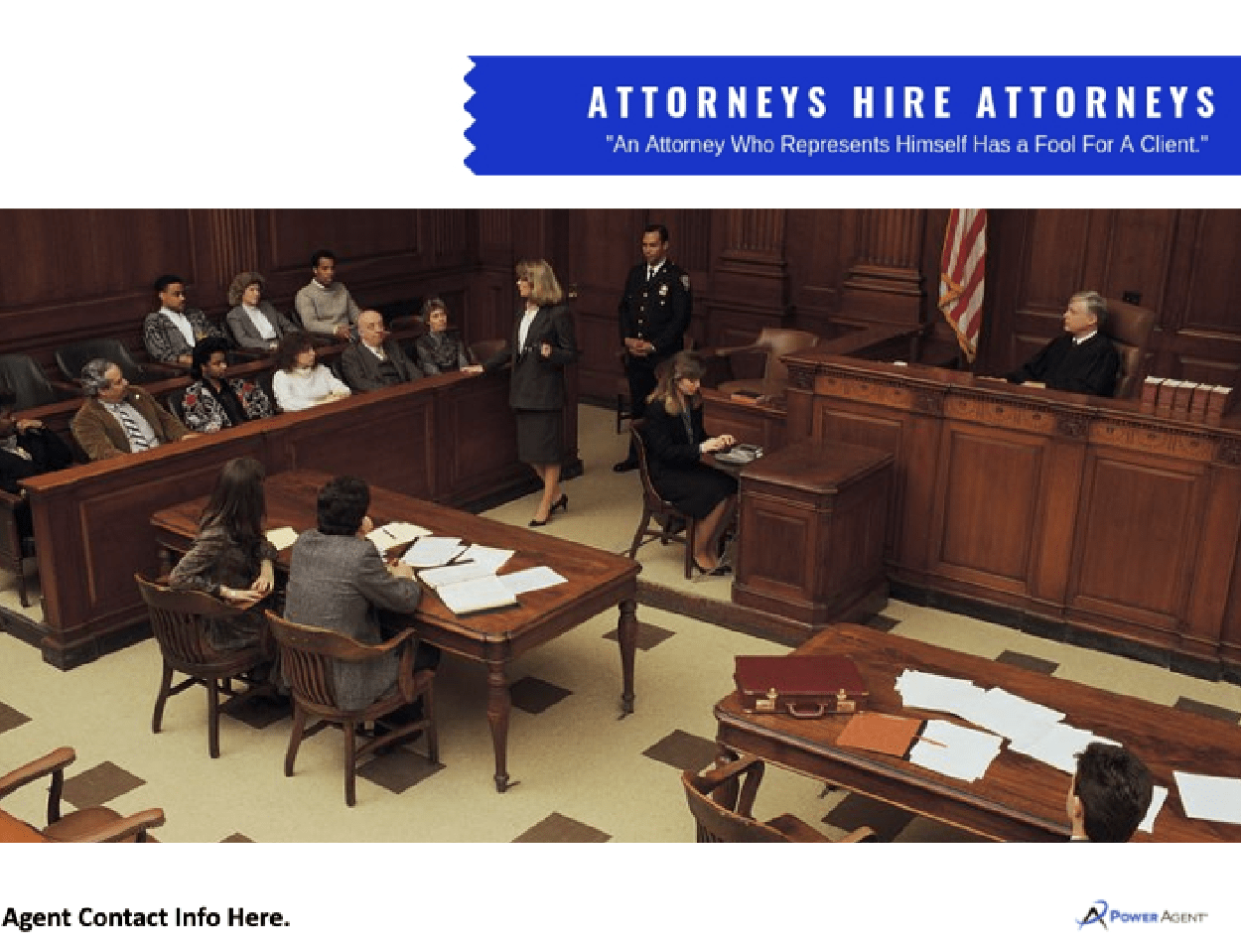 Slide – Analogy – Attorneys Hire Attorneys