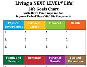 Chart – How to Live Your NEXT LEVEL Life Chart and Wheel