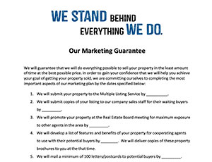 Flyer – Our Marketing Guarantee, Top 10 Checklist