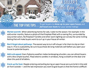 Flyer – Winter Open House Guide