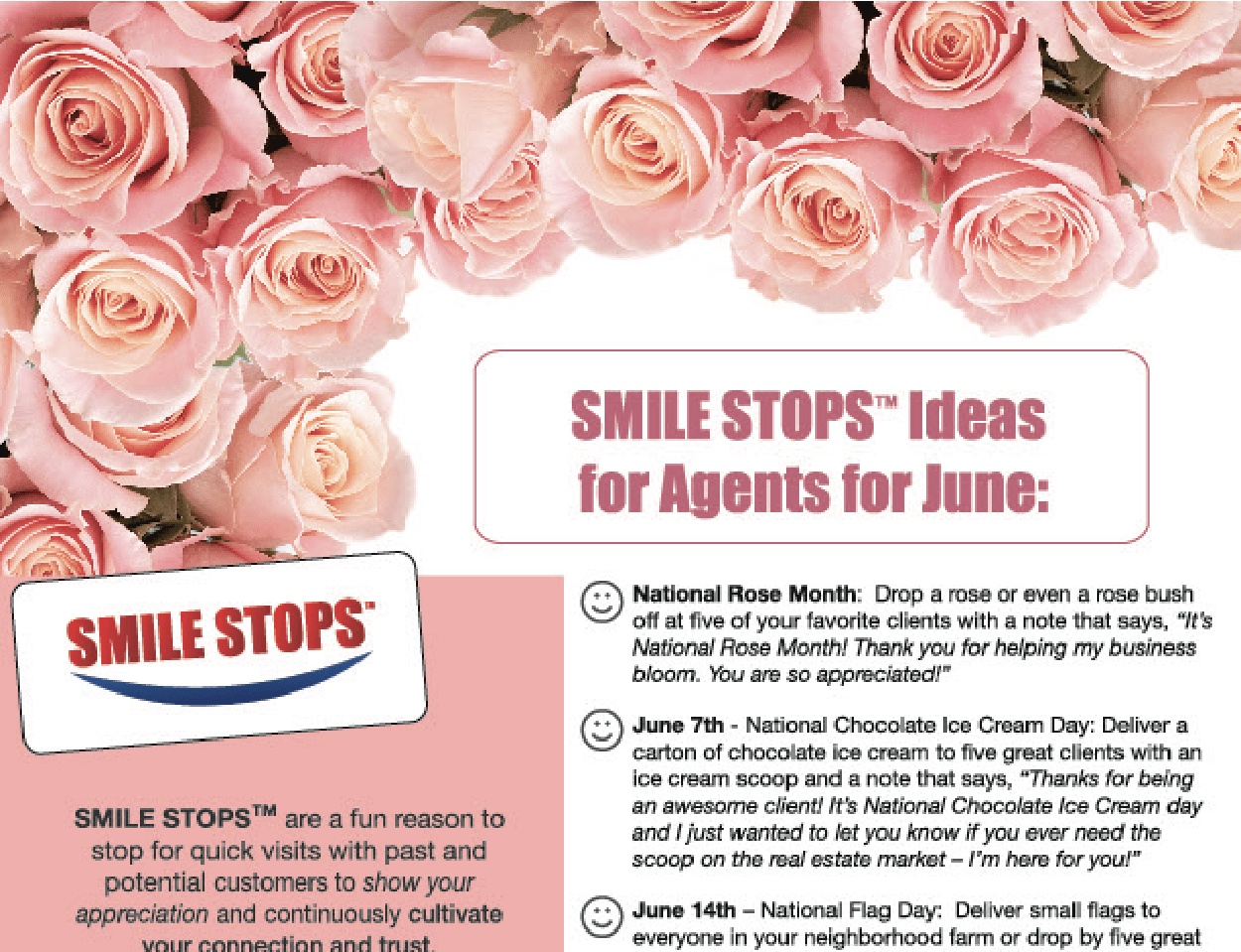 SMILE Stops – 06 June