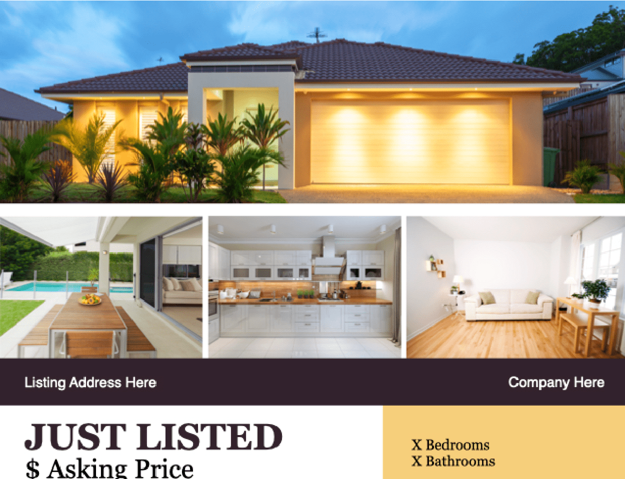 Flyer  – Just Listed