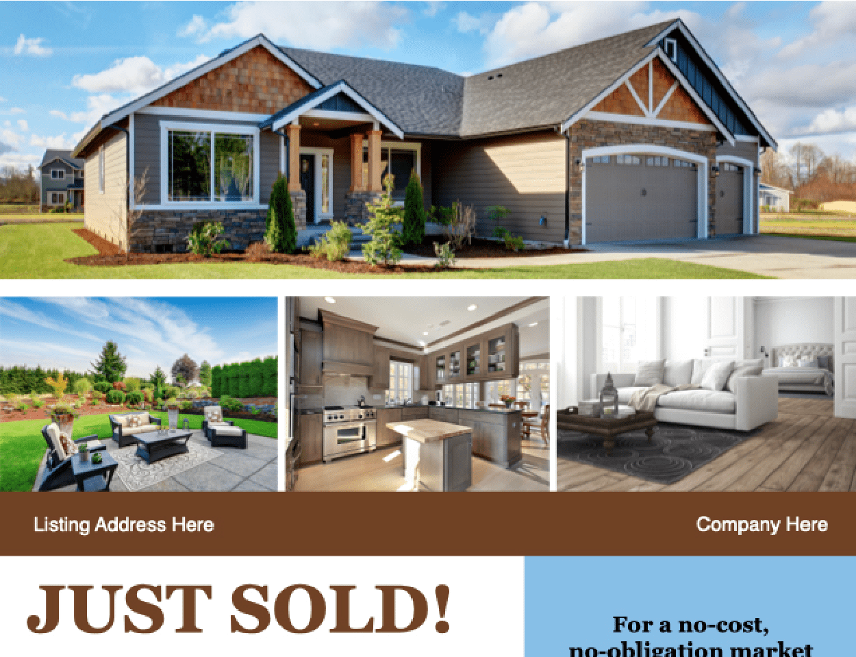 Flyer  – Just Sold