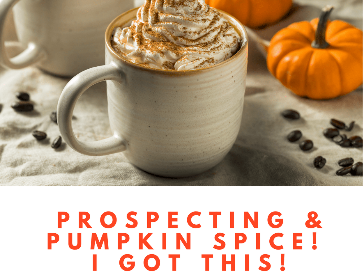 Do Not Disturb Prospecting Sign – Pumpkin Spice Latte