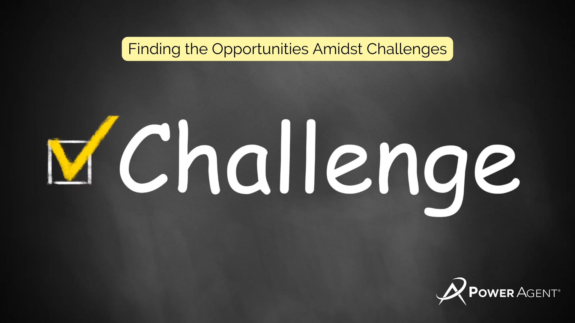 Finding the Opportunities Amidst Challenges