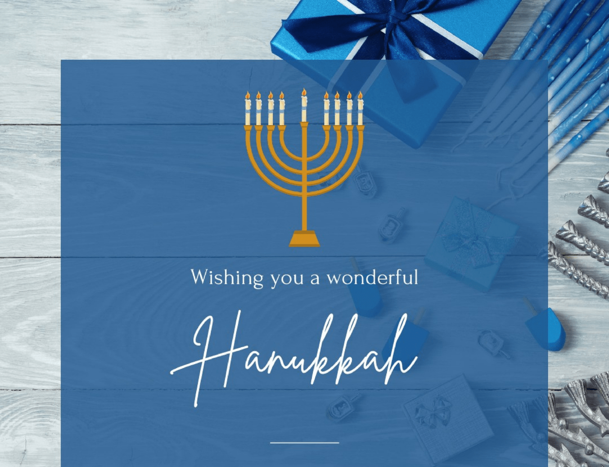 Holiday – December – Happy Hanukkah 1