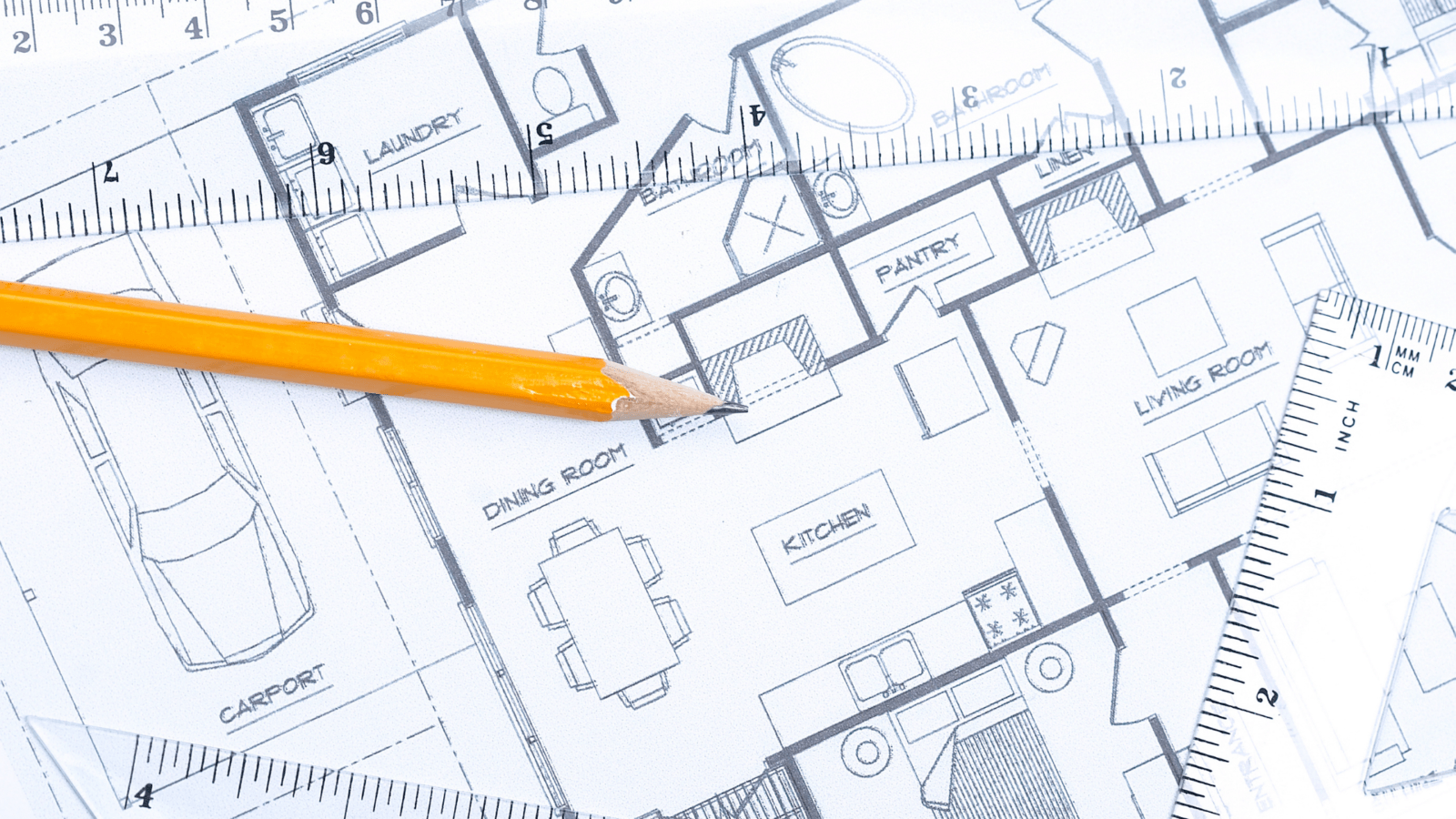design blueprints for a floor plan