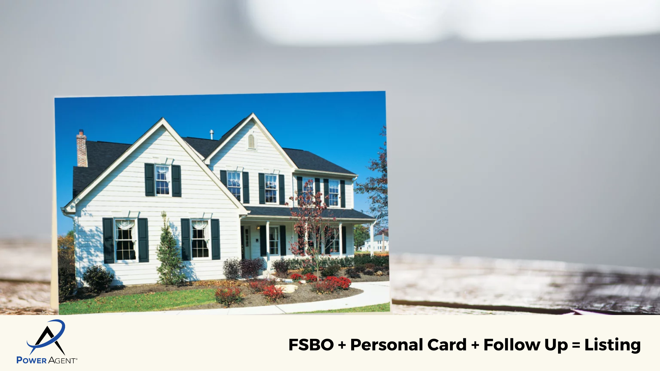 FSBO + Personal Card + Follow Up = Listing