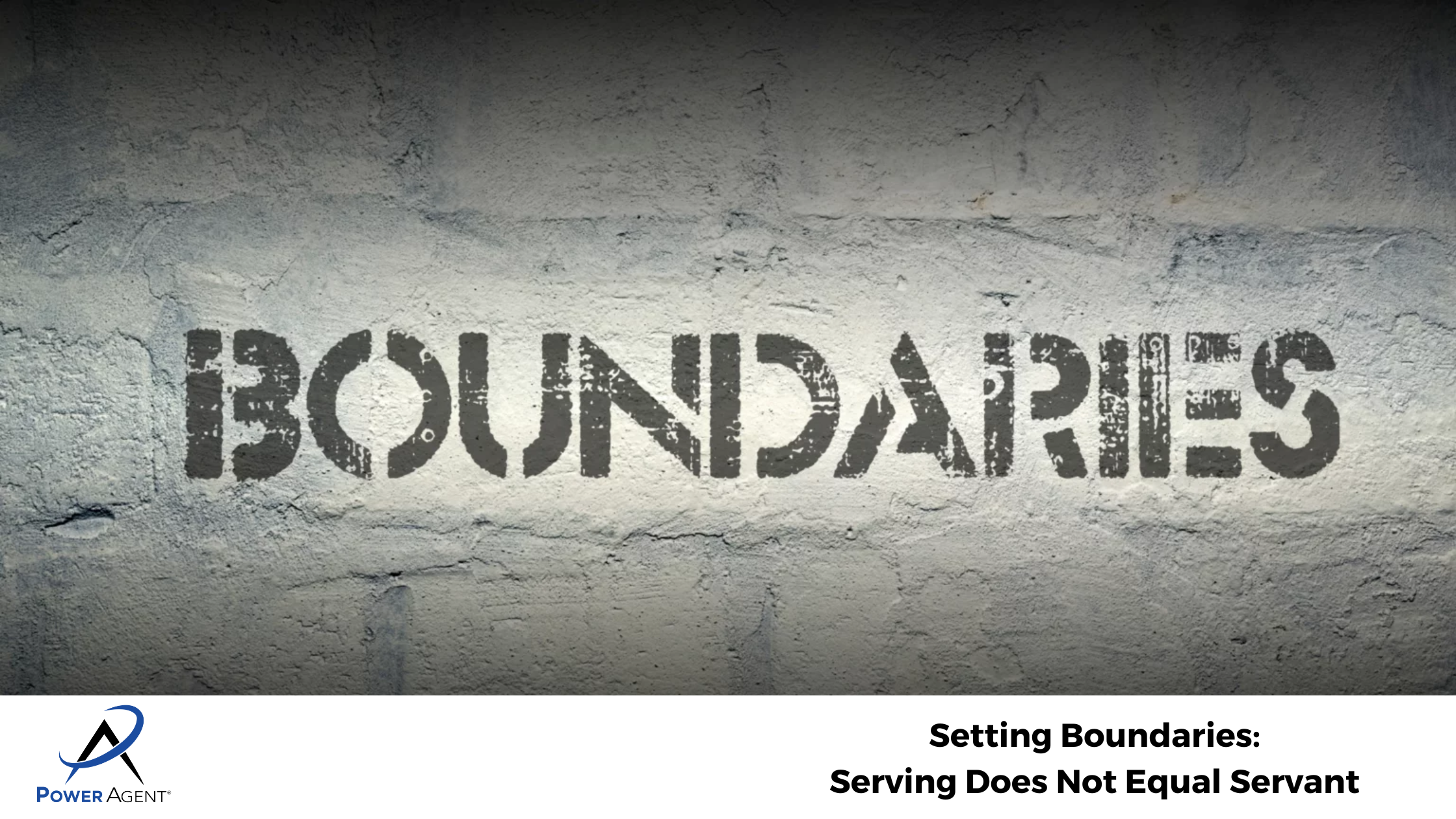 Setting Boundaries: Serving Does Not Equal Servant