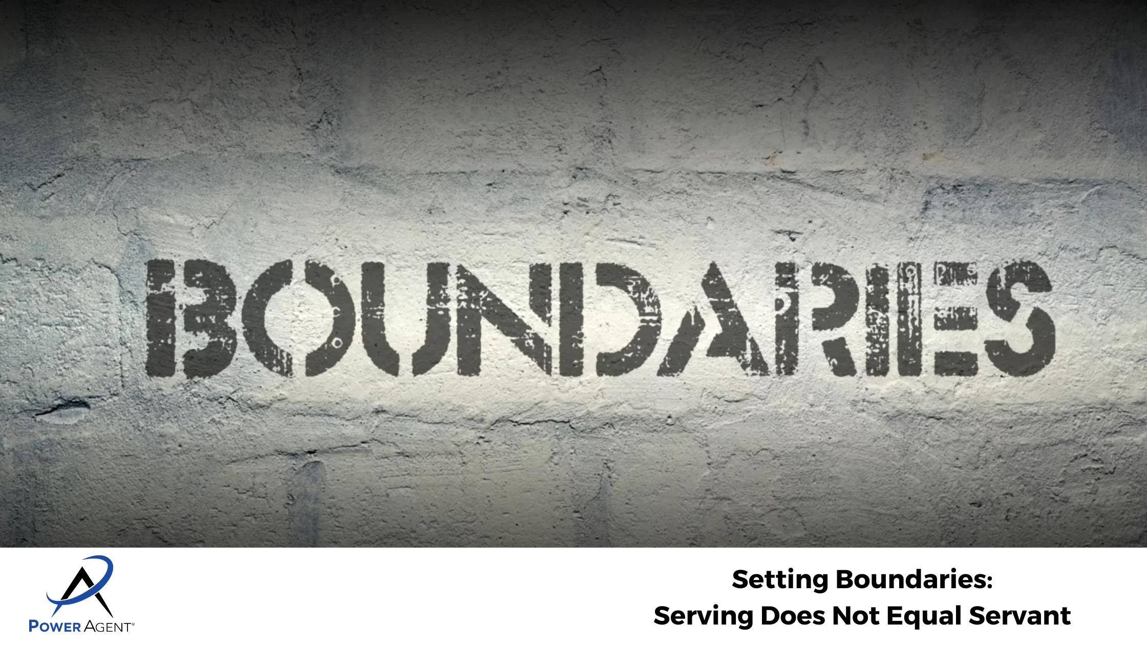 Setting Boundaries: Serving Does Not Equal Servant 