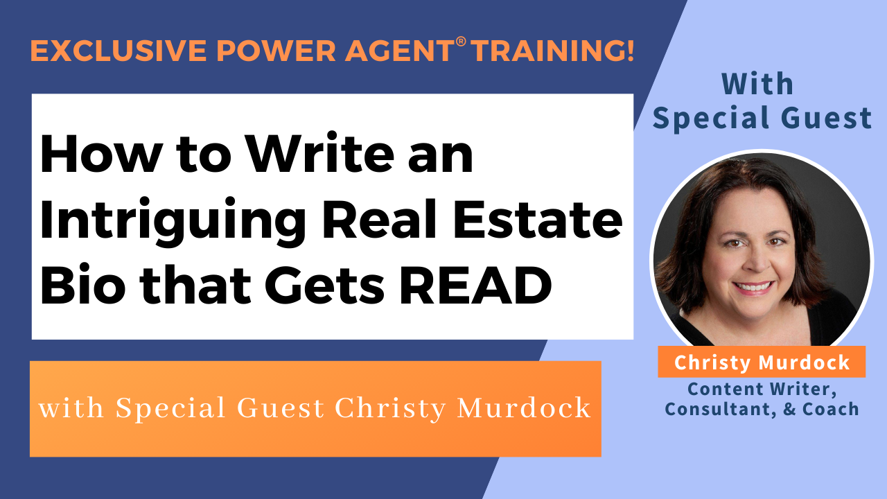 21/07/15 – How to Write an Intriguing Real Estate Bio that Gets READ