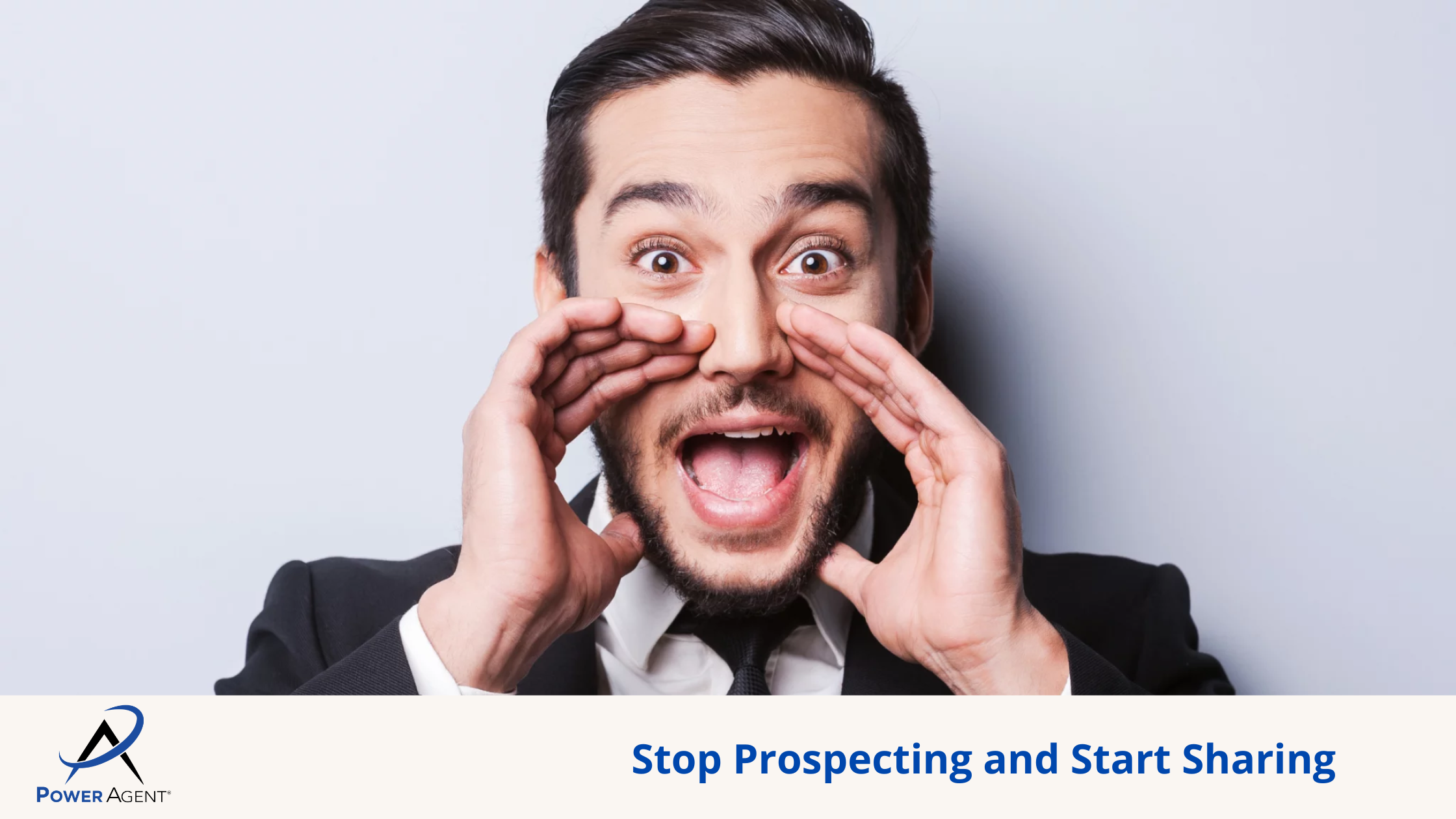 Stop Prospecting and Start Sharing 