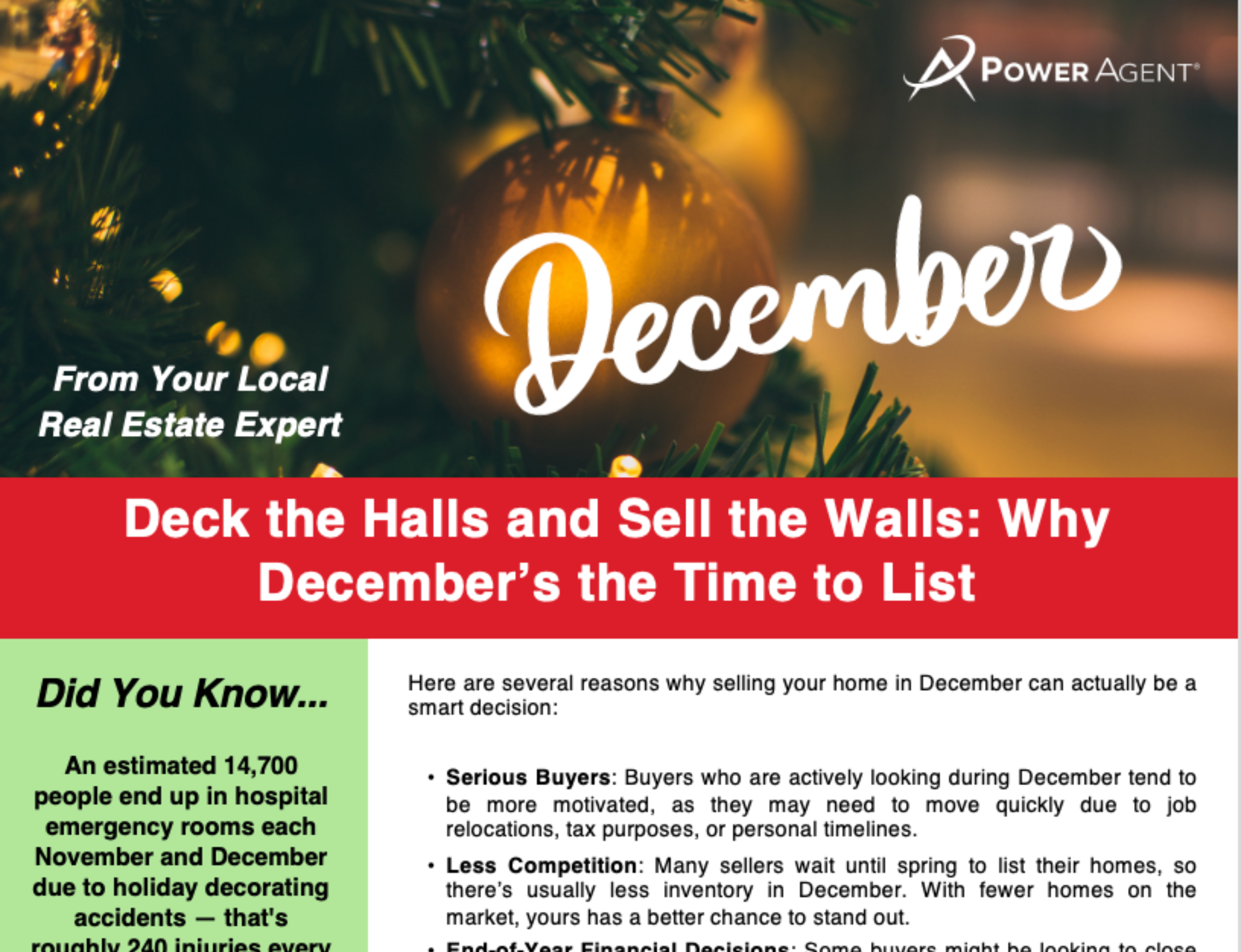 Newsletter – 12 December