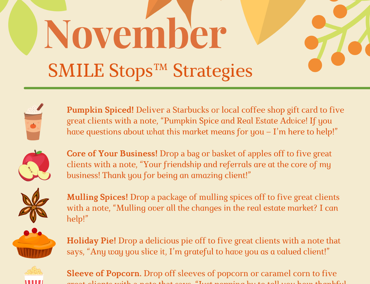 SMILE Stops – 11 November