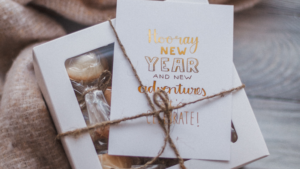 happy new year card greeting ideas for real estate agents