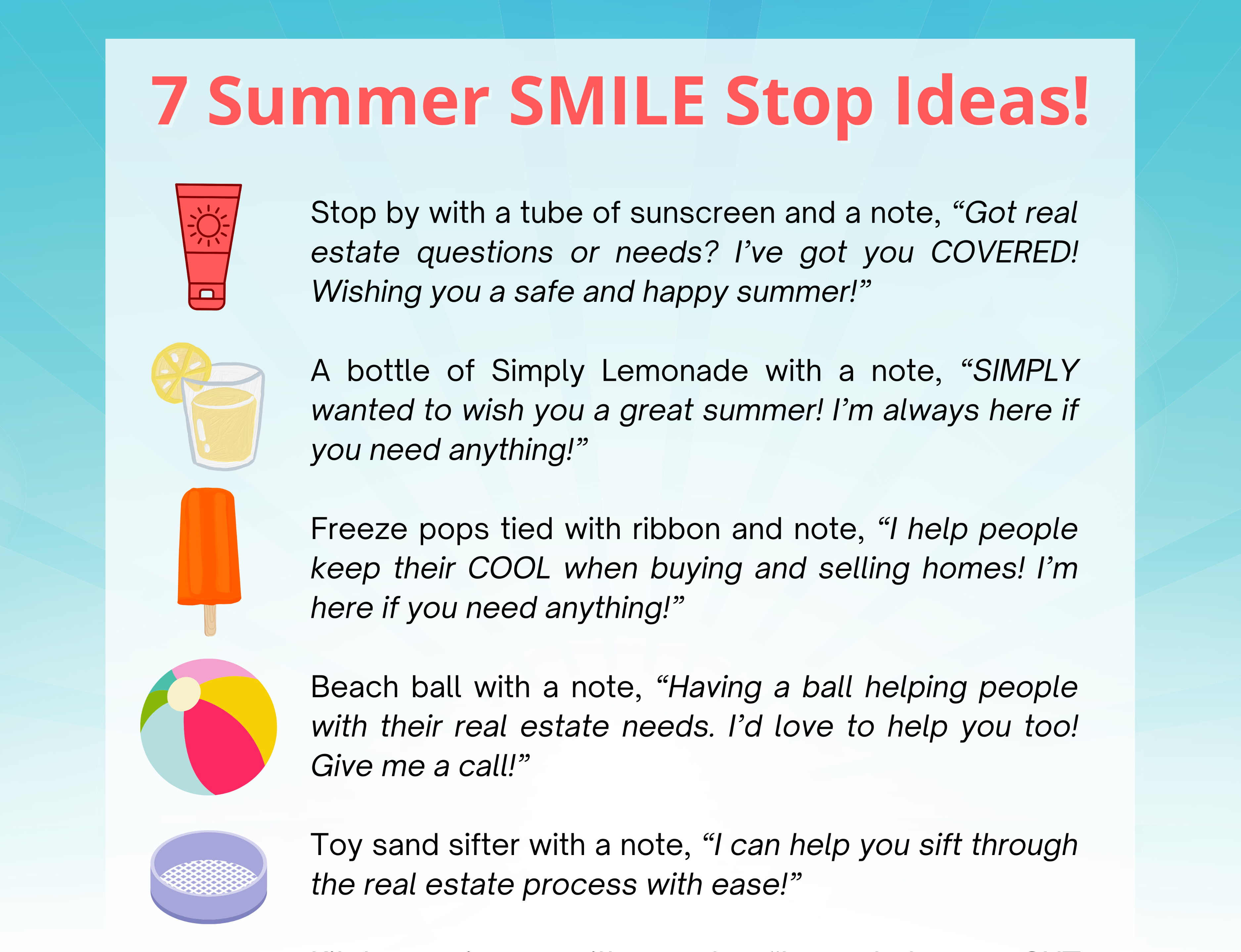 SMILE Stops – Summer