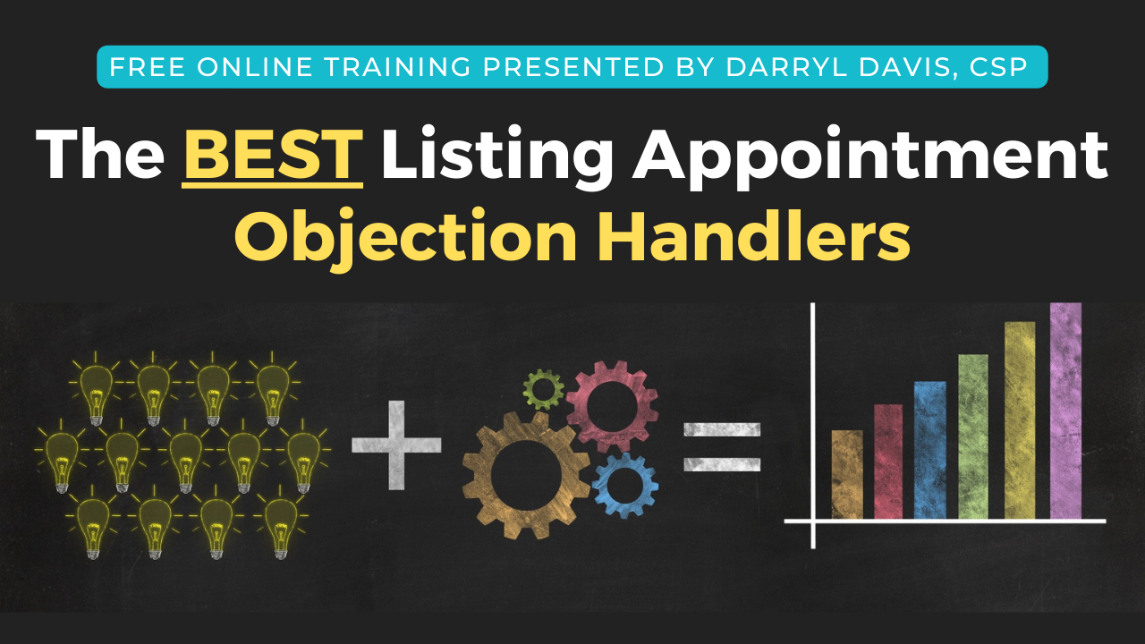 23/04/19 – The BEST Listing Appointment Objection Handlers