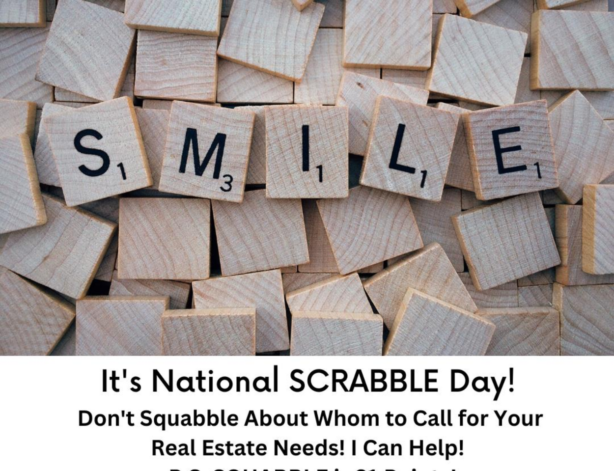 Holiday – April – Scrabble Day