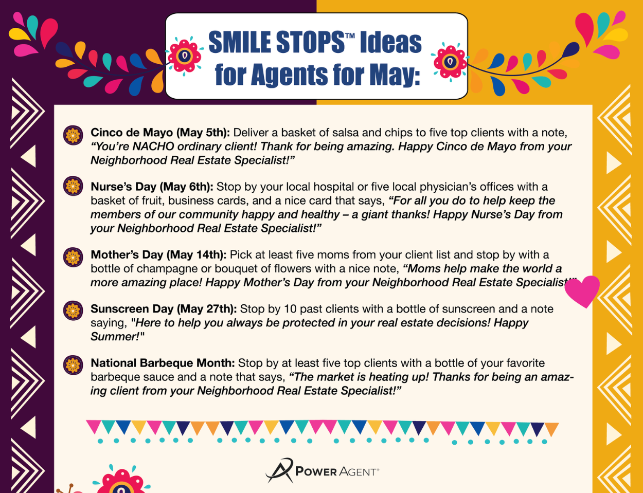 SMILE Stops – 05 May