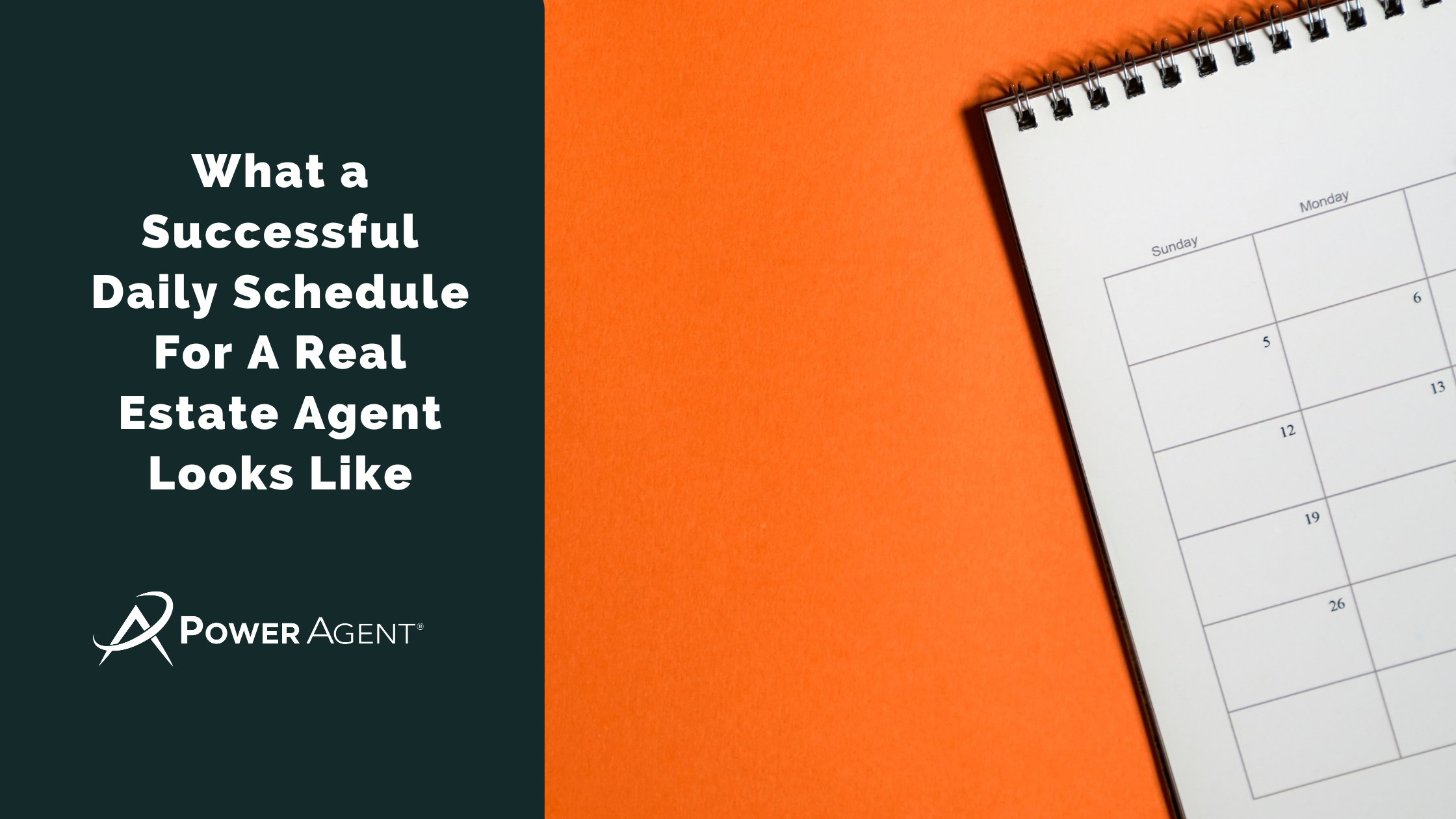 What a Successful Daily Schedule For A Real Estate Agent Looks Like