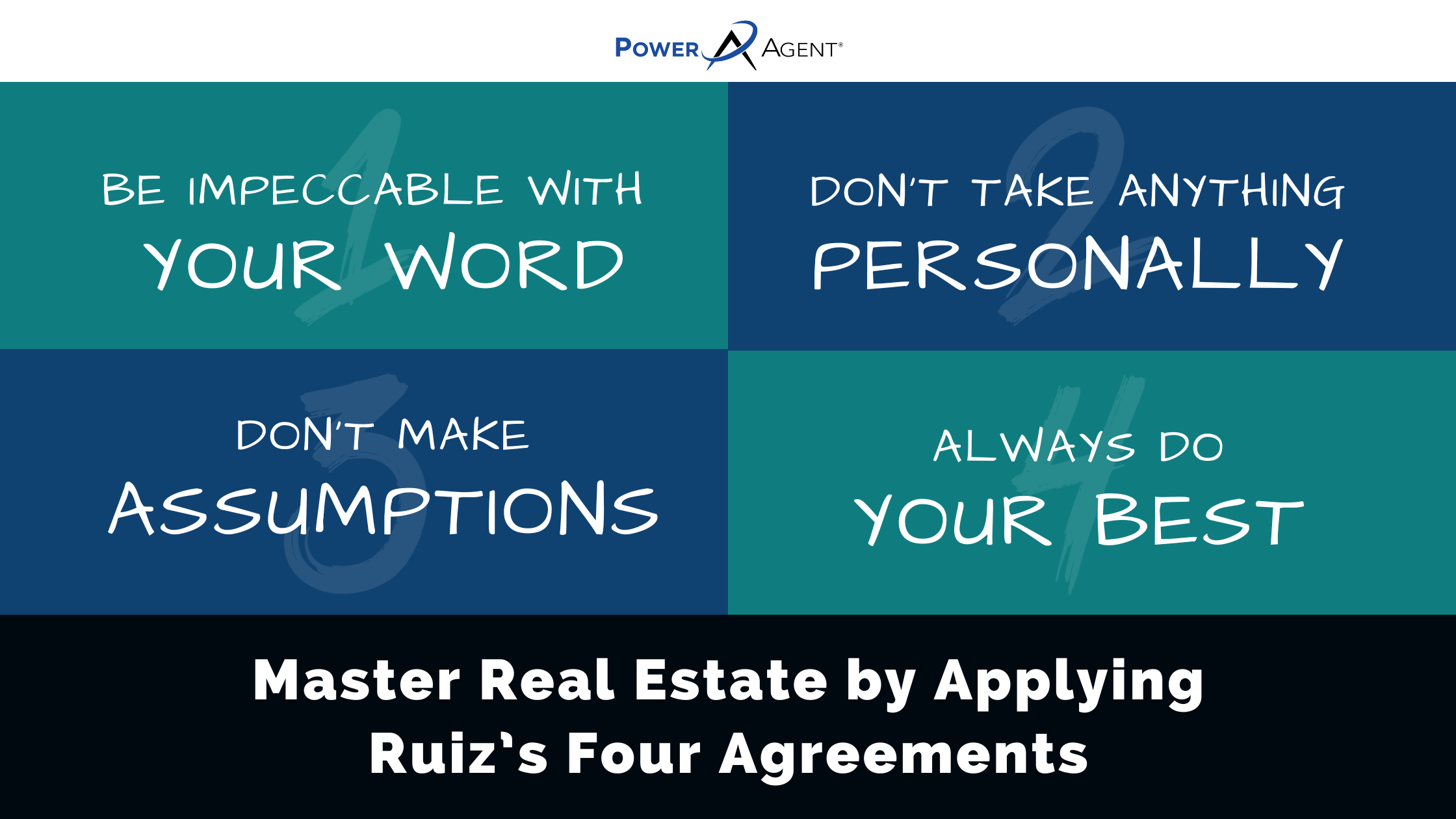 Master Real Estate Prospecting by Applying Ruiz’s Four Agreements 