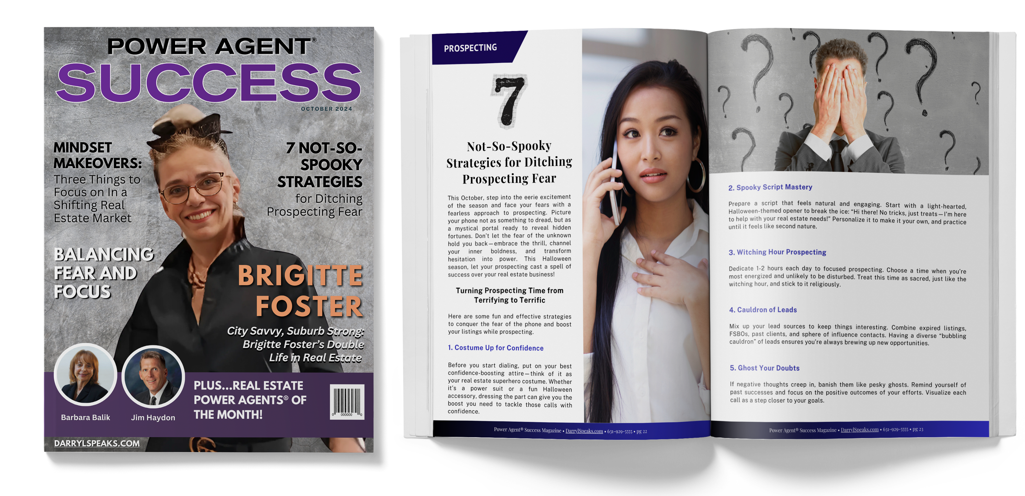 The October Edition of the POWER AGENT® Success Digital Magazine is HERE!