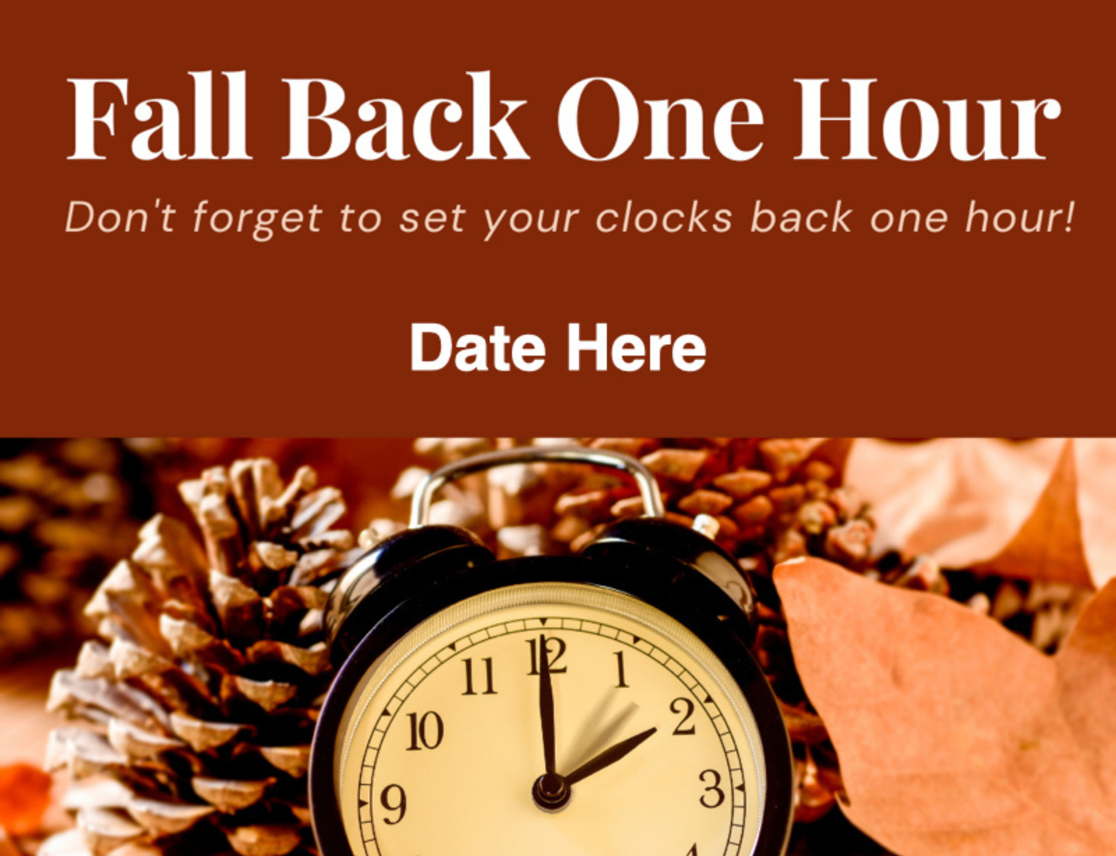 Holiday – November – Fall Back 1