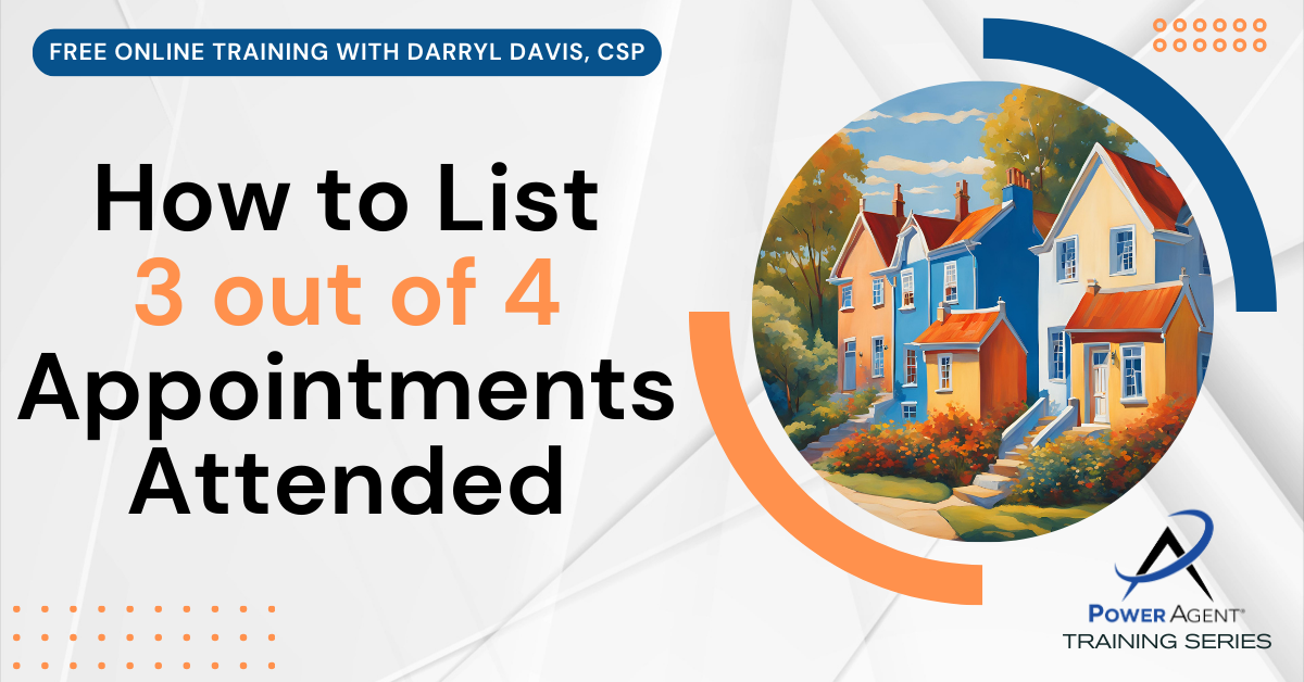 25/02/26 – How to List 3 out of 4 Appointments Attended