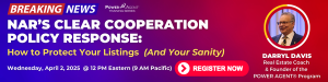 nar clear cooperation policy delayed marketing exempt training