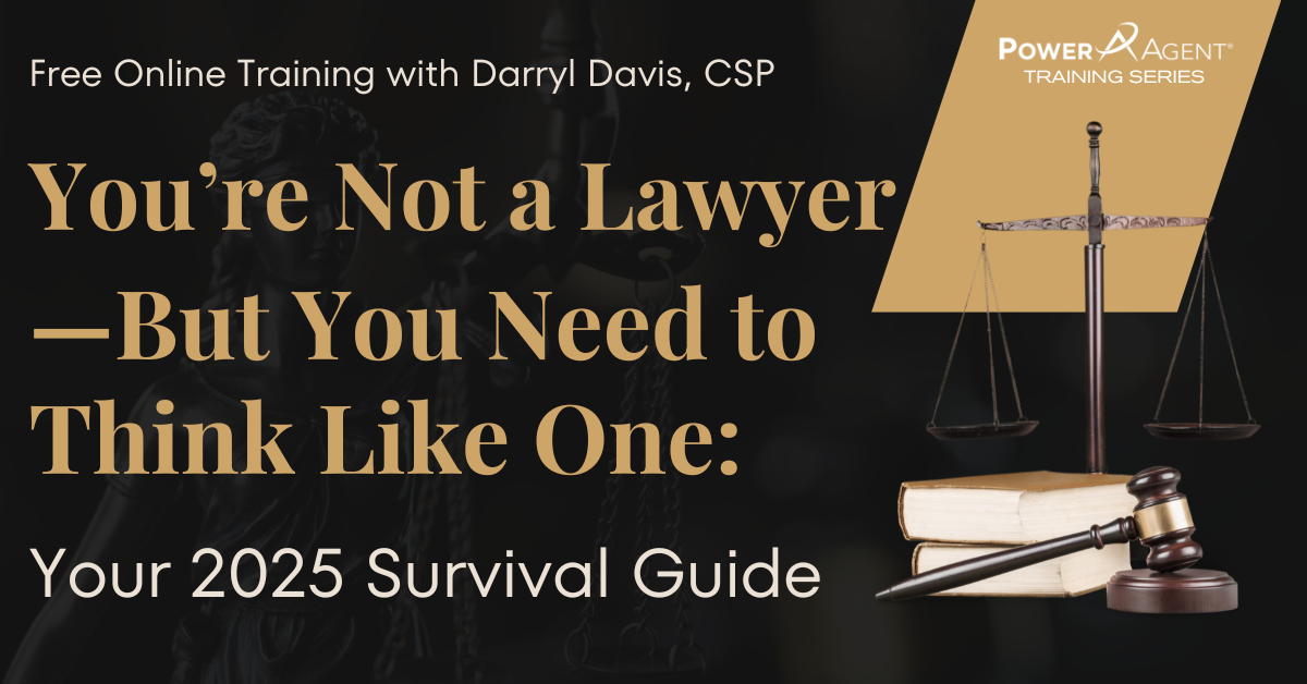 25/05/28 – You’re Not a Lawyer—But You Need to Think Like One (Your 2025 Survival Guide)