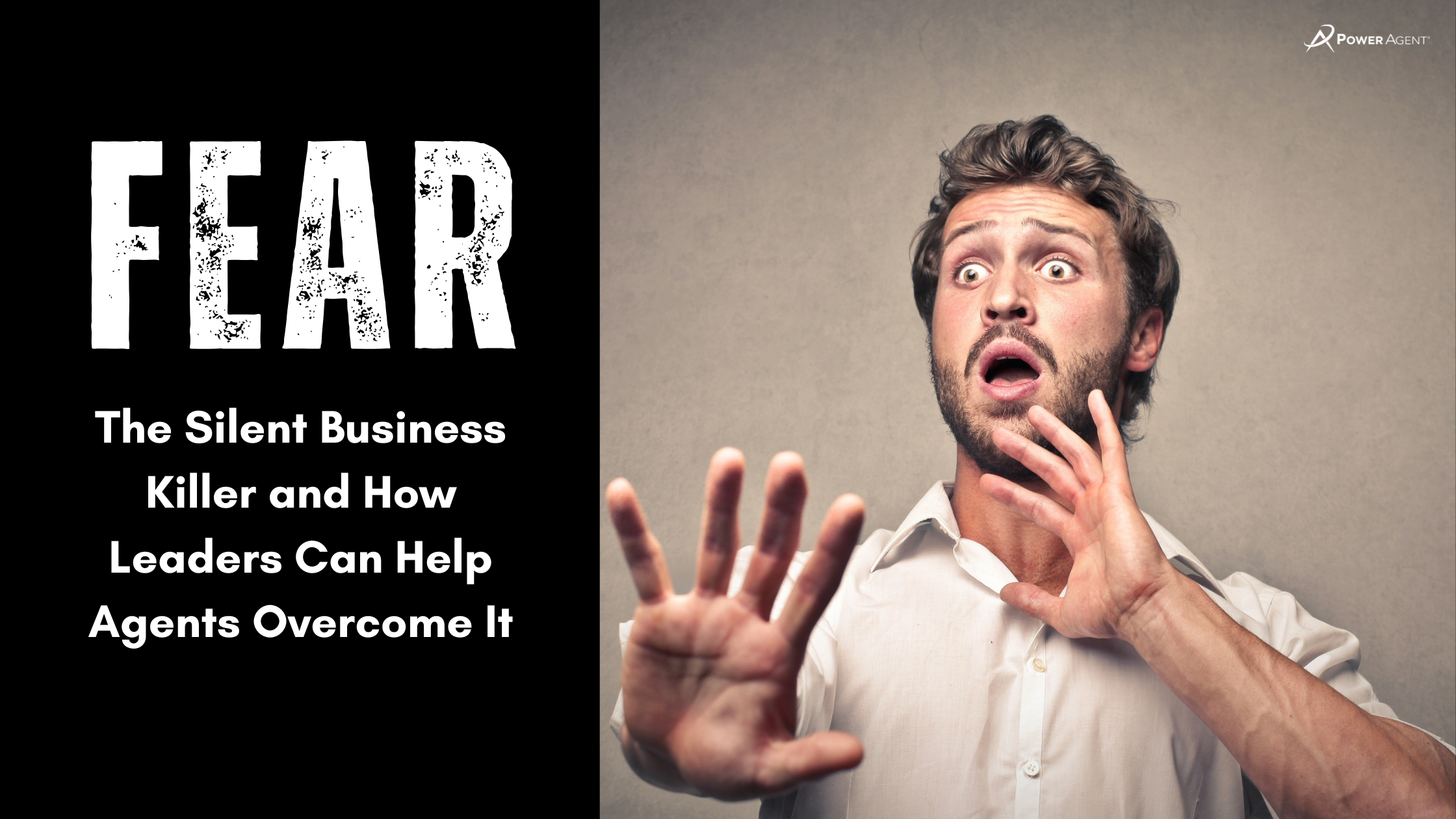 real estate leadership coaching dealing with fear