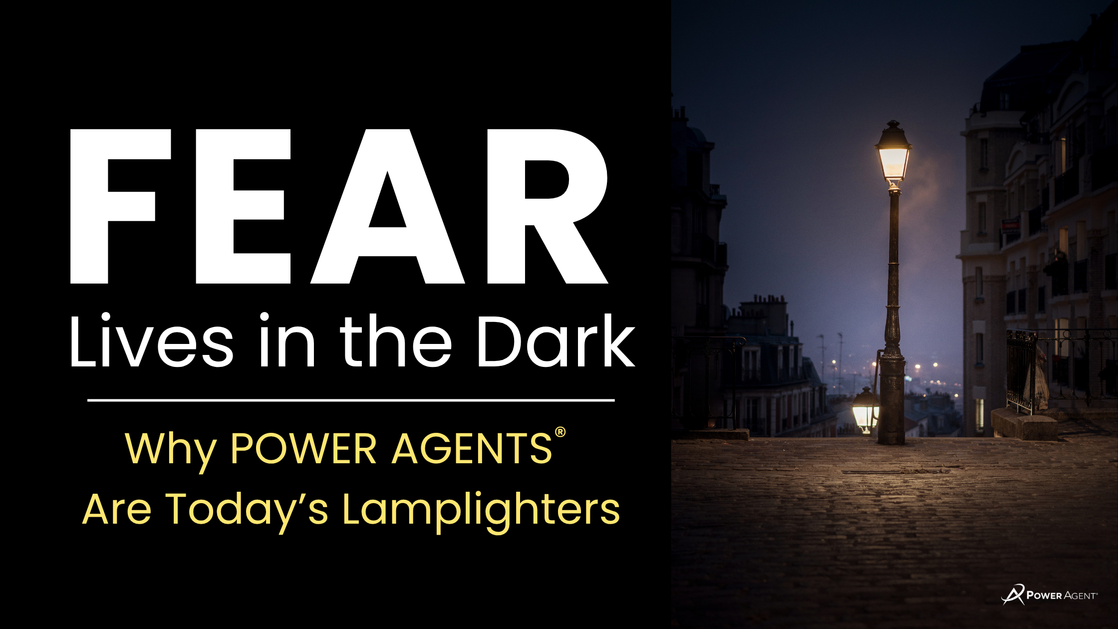 being a lamplighter in your community as an agent