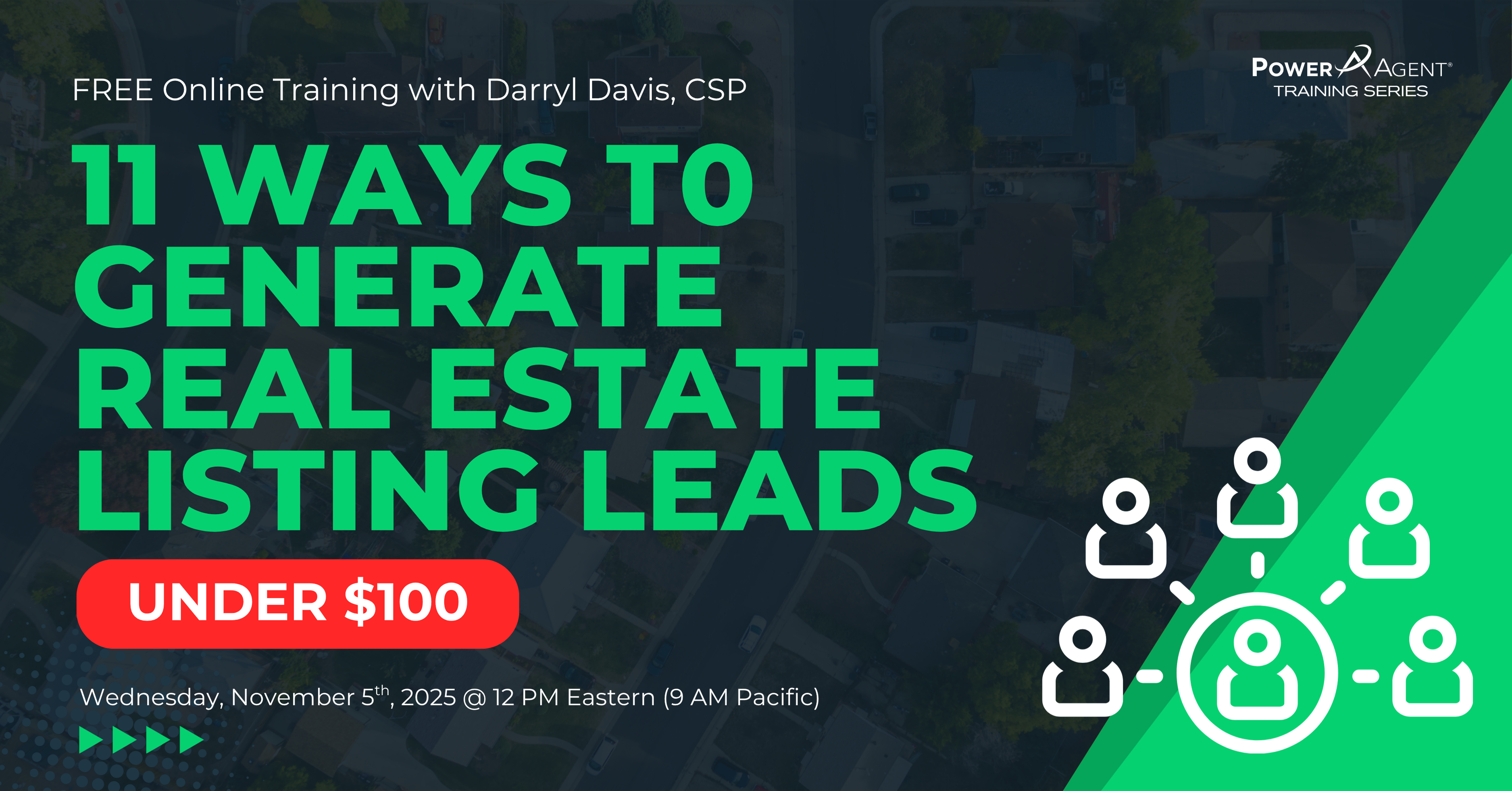 Upcoming free webinar